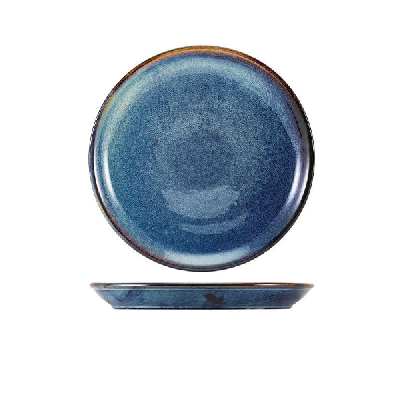 Terra Aqua Blue Coupe Tallerken 19cm Genware CP-PBL19 by Genware color Sort