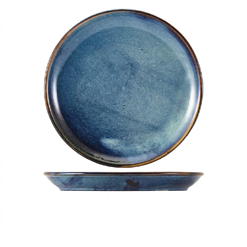 Terra Aqua Blå Coupe Tallerken 30,5 cm Genware CP-PBL30 by Genware color Sort