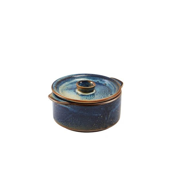 Terra Aqua Blå Mini Gryderet 10,4 cm - Genware CD-PBL10 by Genware color Sort