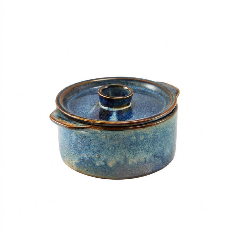 Terra  Aqua Blå Mini Gryderetsskål 14cm Genware CD-PBL14 by Genware color Sort