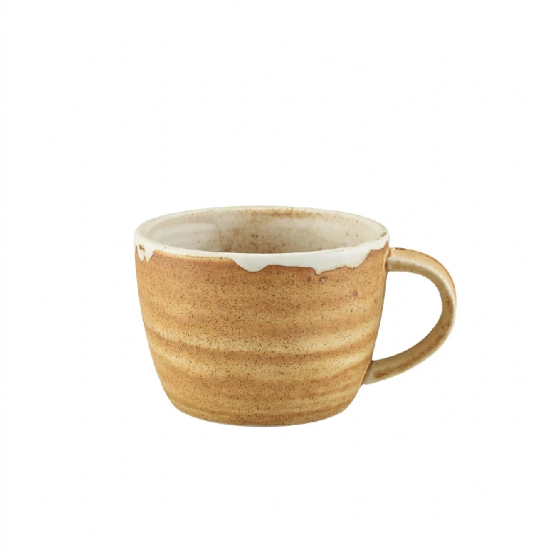 Terra Roko Sand Kaffekop 23cl/8oz Genware CUP-RKS23 by Genware color Sort