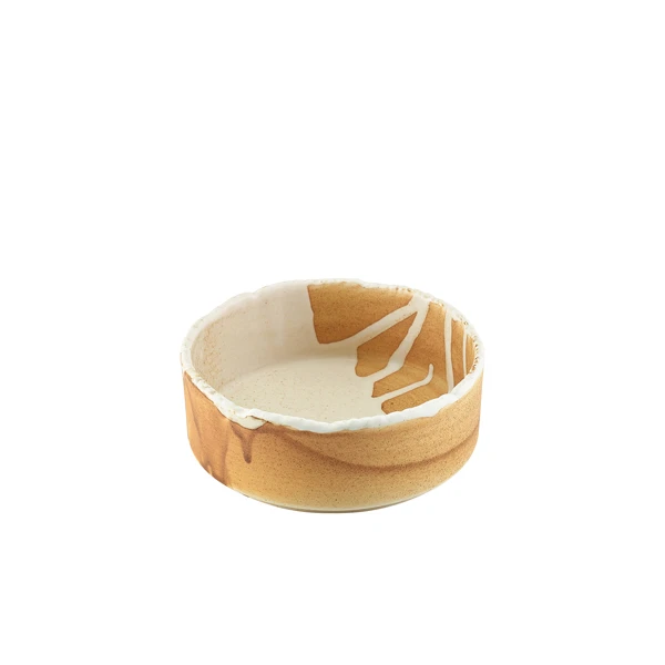 Terra Roko Sand Præsentationsskål 13 cm Genware PB-RKS13 by Genware color Sort