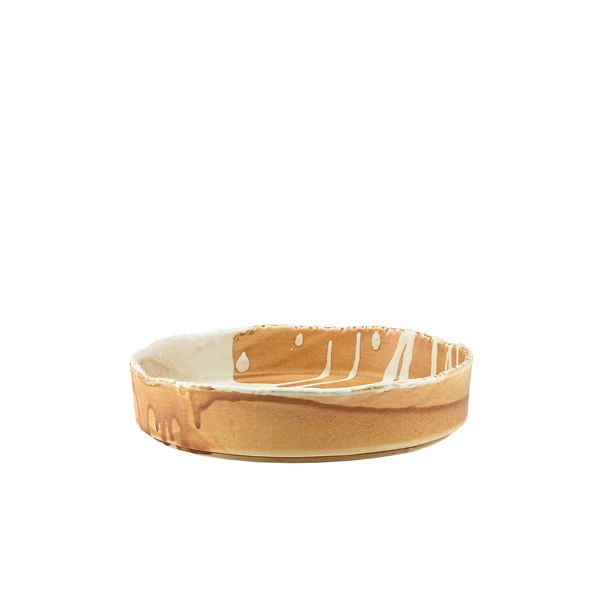 Terra Roko Sand Præsentationstallerken 21cm Genware PR-RKS21 by Genware color Sort