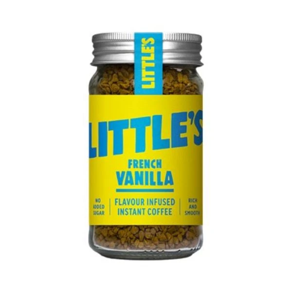 Instant Kaffe med Vaniliesmag 50g Littles 71079210 by Littles color Sort