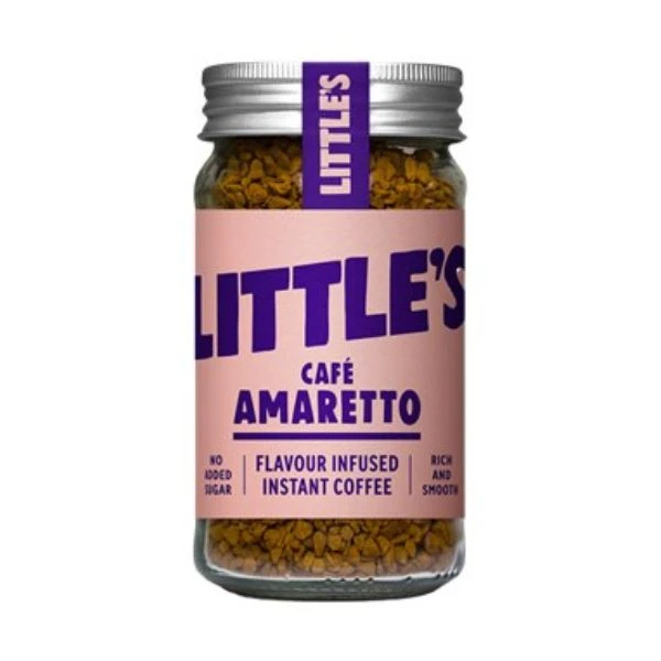 Instant Kaffe med Amarettosmag 50g Littles 71079213 by Littles color Sort