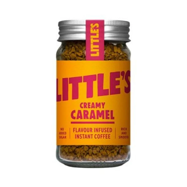 Instant Kaffe med cremet karamelsmag 50g Littles 71079214 by Littles color Sort