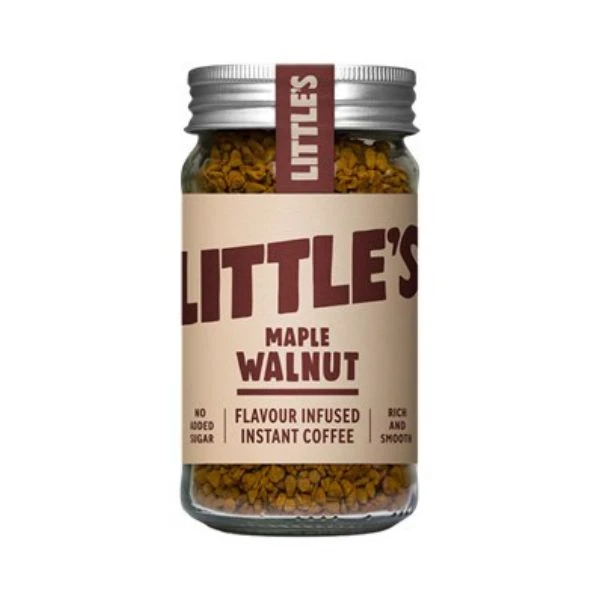 Instant Kaffe m ahorn & valnøddesmag 50g Littles 71079215 by Littles color Sort