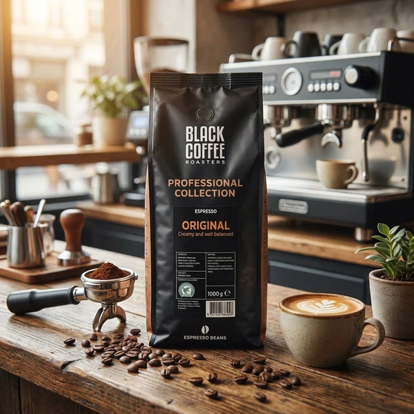 BCR PRO Original RFA Espresso 1 kg HB 404101101 by Black Coffee Roaster color Sort