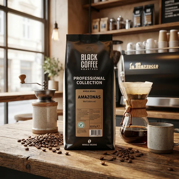 BCR PRO Amazonas RFA 1kg HB 404103101 by Black Coffee Roaster color Sort