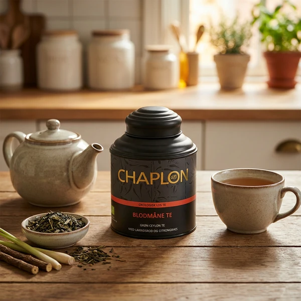 Chaplon Grøn te Blodmåne ØKO 160g 71022220 by Chaplon color Sort