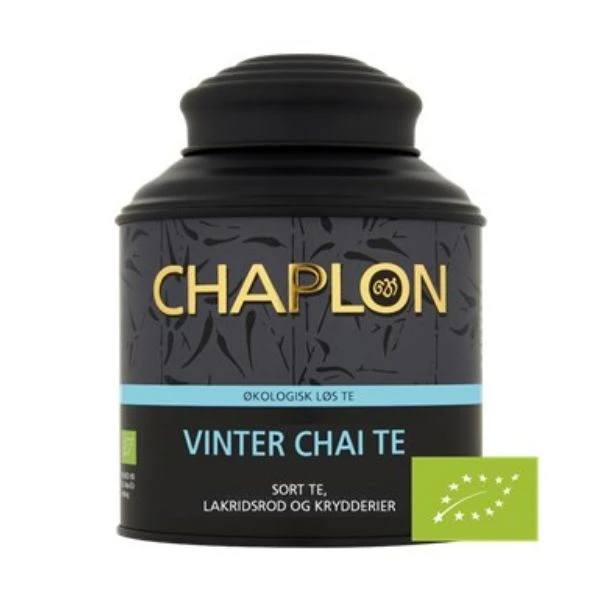 Chaplon Vinter chai te økologisk 160 g 71022232 by Chaplon color Sort