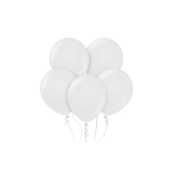 Hvide Balloner 10 stk. CB-1PBI by Godan color Sort