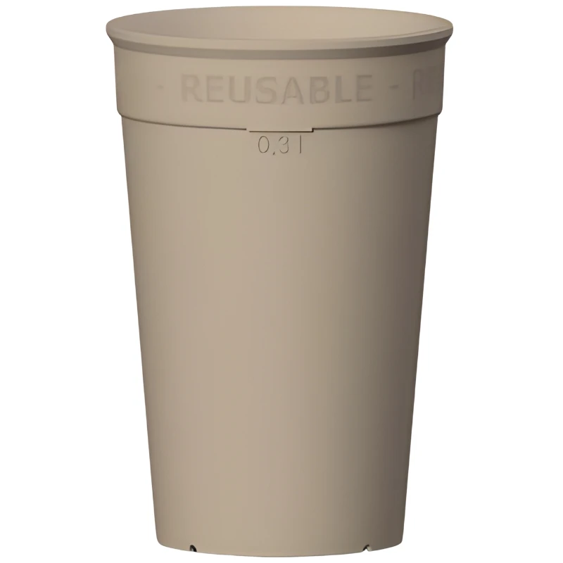 Kaffekop To-Go 30 cl - Mokkafarvet 400201-PP MOCCA by GLASS4EVER color Sort
