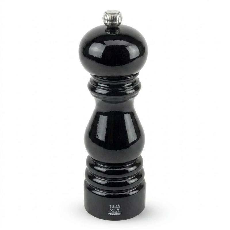 Peugeot Paris Peberkværn 18 cm Sort lak Bøg 15878 by Peugeot color Sort