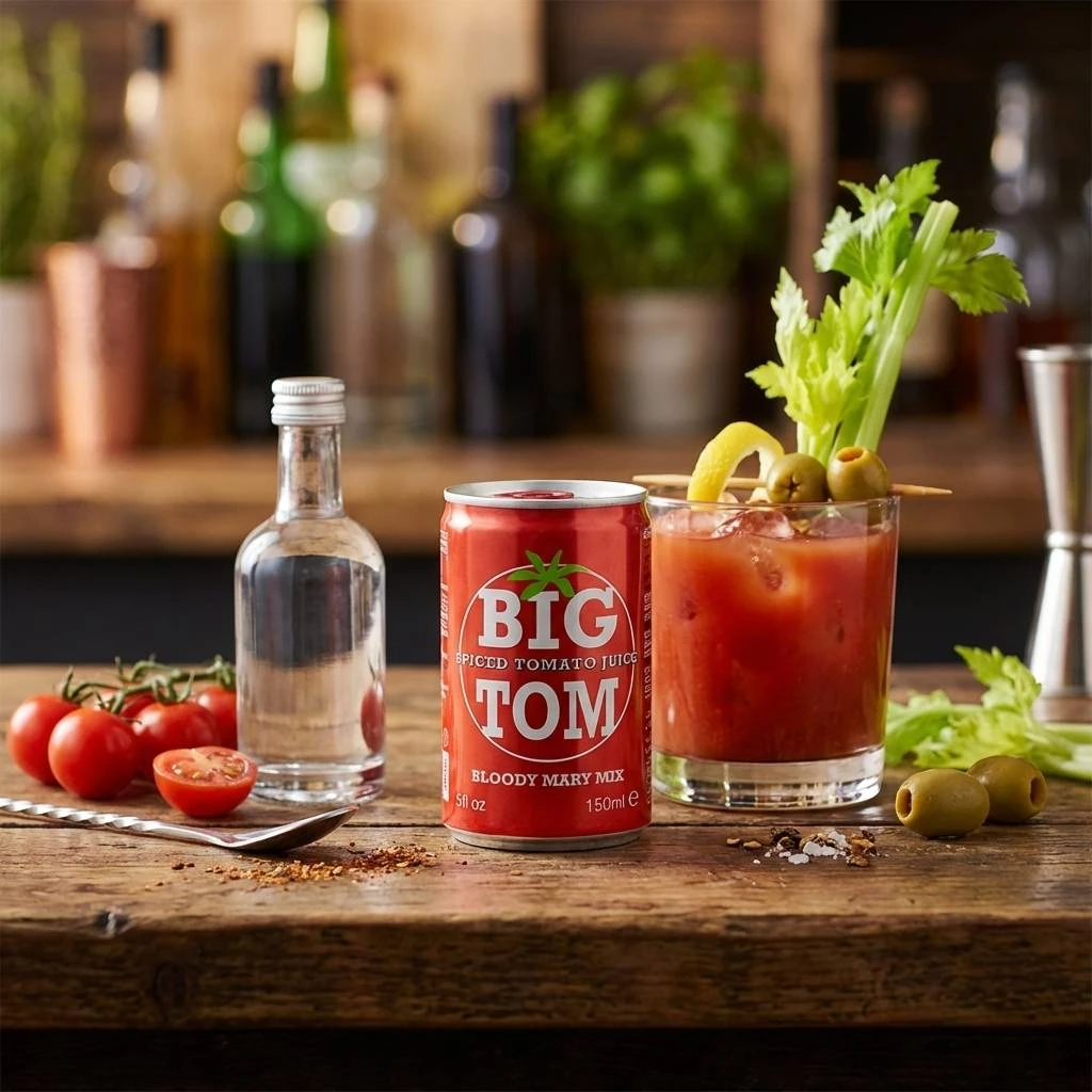 Big Tom Bloody Mary Mix 15 cl 16-6079867 by BIGTOM color Rød