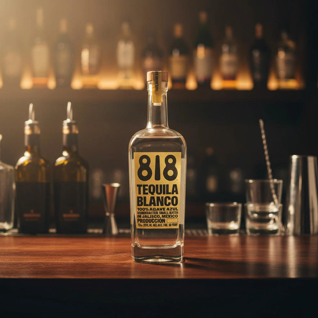818 Tequila Blanco 70 cl 53147 by 818 Tequila color Sort