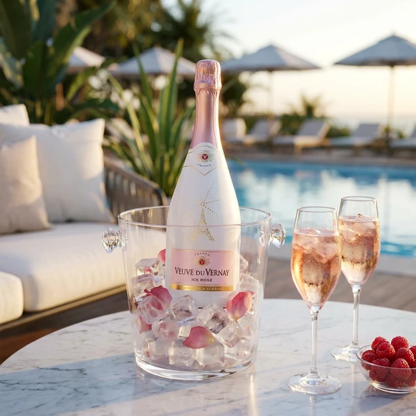 Veuve du Vernay Ice Rosé 75 cl 30087 by VEUVEDUVER color Sort
