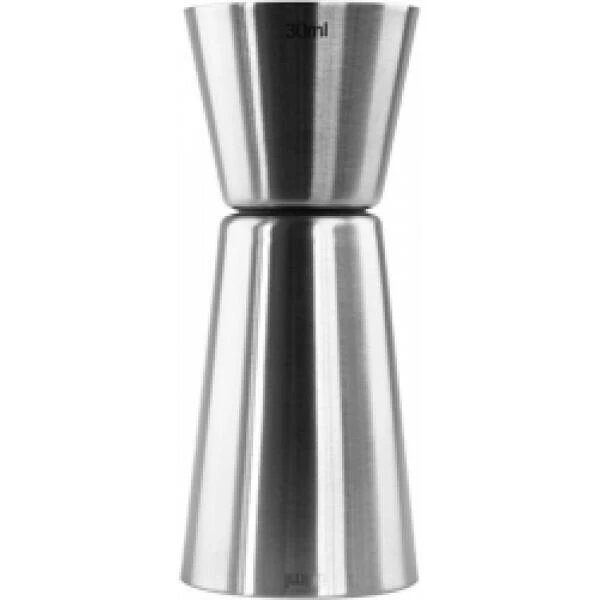 Dobbelt jigger børstet - rustfrit stål (3 / 6cl) 019-3 by PRIME BAR color Sølv