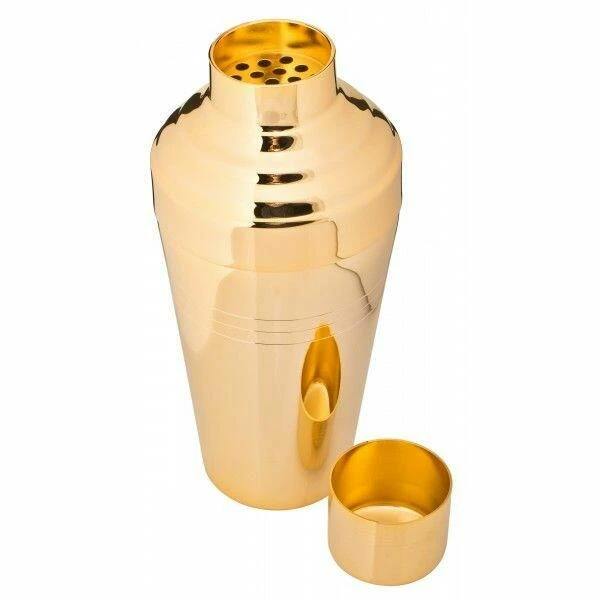 Tredelt Cocktailshaker Yukiwa Baron - Guld - 510 ml UB4058 by Urban Bar color Sort
