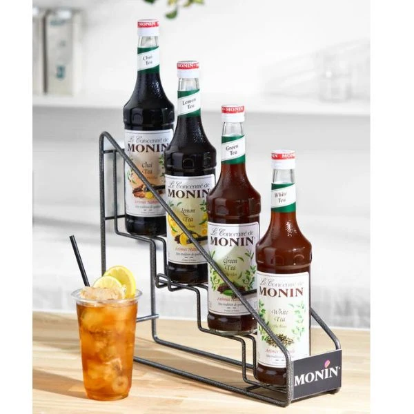 Monin Display Rack - stander til sirup 4 fl. 100024 by MONIN color Gråmetal