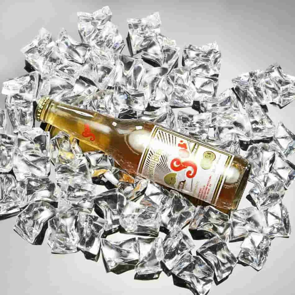 Kunstig Akryl Is ca. 60 stk. 21105 by Drink color Klar