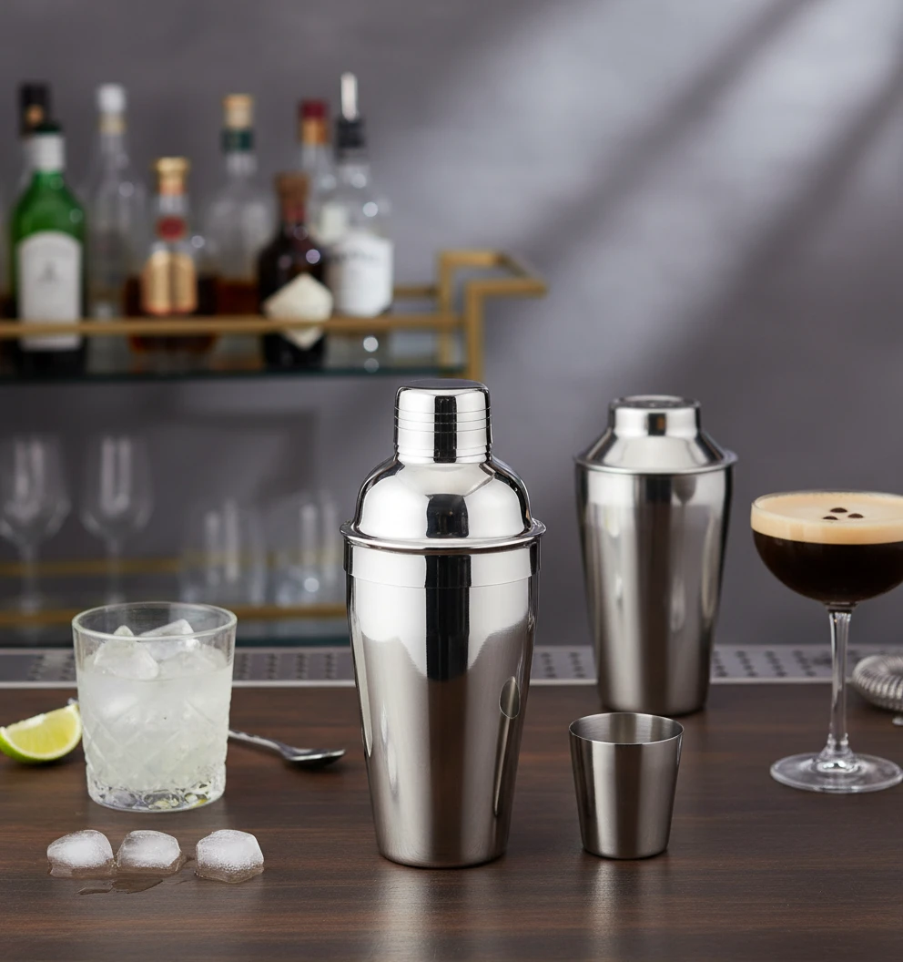 Cocktail Shaker 500ml stål 2017174 by Koop color Sølv