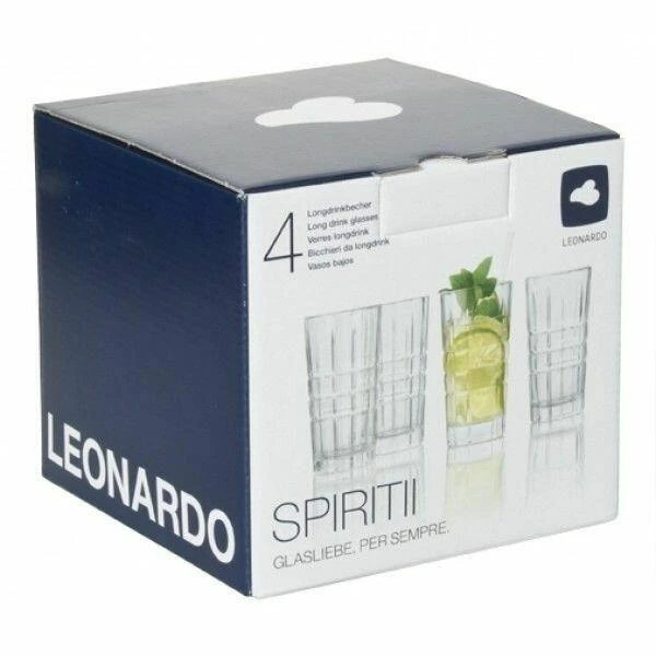 Leonardo Spiritii LD. 260ml - 4stk. 6402  color Sort