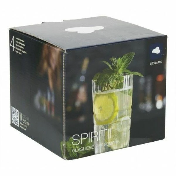 Leonardo Spiritii LD. 260ml - 4stk. 6402  color Sort