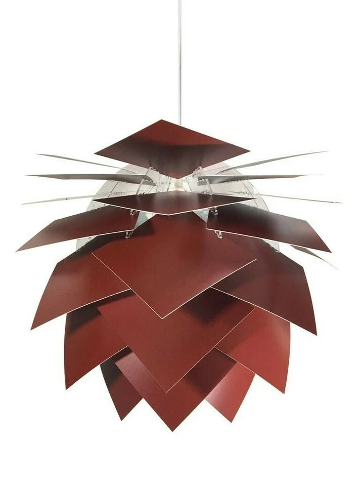 PineApple Medium Pendel Dia 45 cm - mørk rød DL6243  color Sort