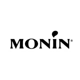Monin logo - populær sirup til cocktails og kaffe