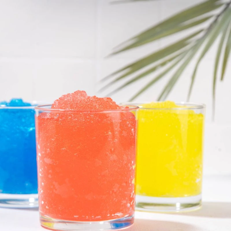 Festlige og lækre slush ice drinks med alkohol