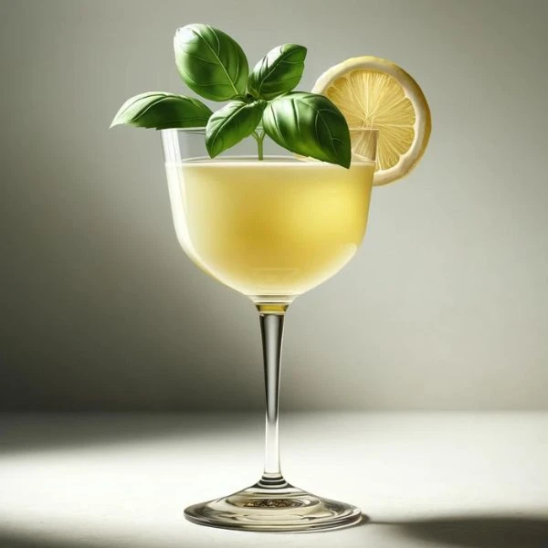 Lemon Basil Daiquiri